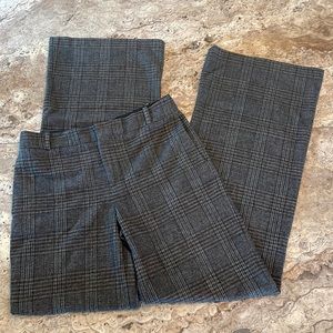 Zara Woman Plaid Wide Leg Pants - Size S